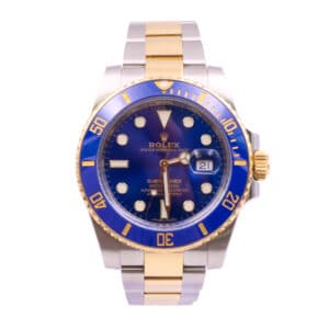 submariner blue and gold